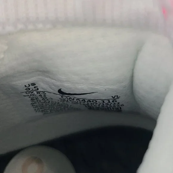 NEW Nike Alpha Huarache 8 Elite LAX Lacrosse Cleats CW4440-116 Size 9.5 Sail - Picture 7 of 8